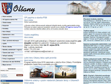 Tablet Screenshot of olsany.cz
